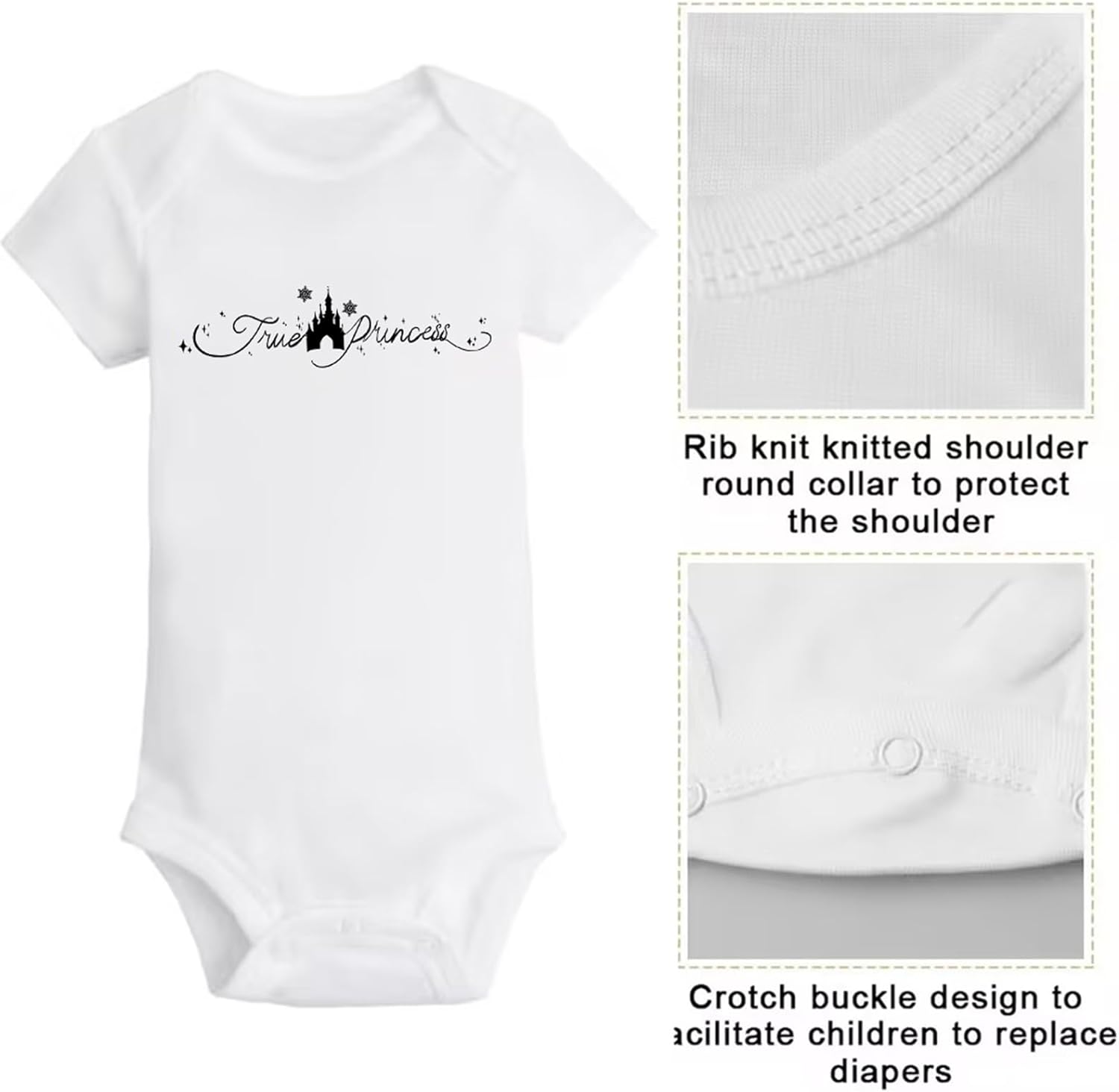 Funny Baby Bodysuit Cute Infant Boy Girl Clothes Super Soft Cotton Suit Humor Comfy One-Piece Newborn Gift - Image 4